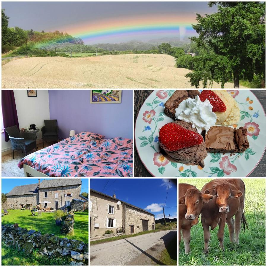 Dans La Creuse Bed & Breakfast Mourioux-Vieilleville Eksteriør bilde
